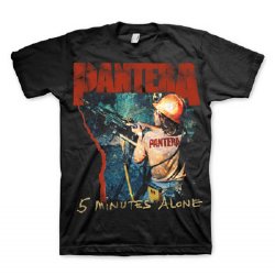 Pantera 5 Minutes Alone Black T-Shirt