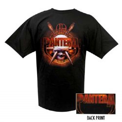 Pantera Skull Knives Black T-Shirt