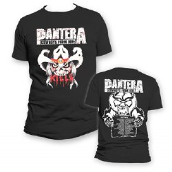 Pantera CFH Kills Black T-Shirt