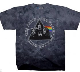 Pink Floyd Dark Side Group Tie-Dye T-Shirt