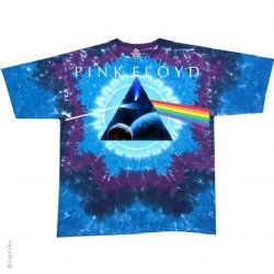 Pink Floyd Dark Side Galaxy Tie Dye T-Shirt