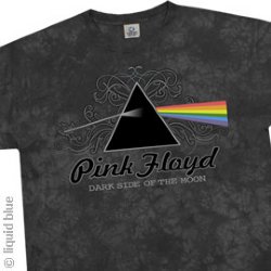 Pink Floyd Dark Side Vintage Tie Dye T-Shirt
