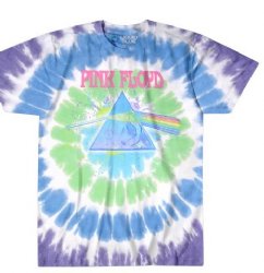 Pink Floyd Dark Side Oilpaint Tie Dye T-Shirt