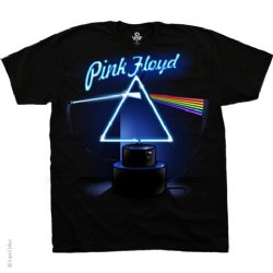 Pink Floyd Dark Side Neon Black T-Shirt