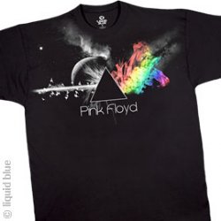 Pink Floyd Any Colour You Like Black Athletic T-Shirt
