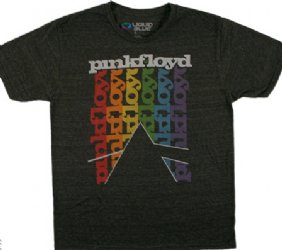 Pink Floyd Dark Side Eclipse Dark Heather Athletic T-Shirt