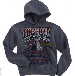 Pink Floyd Carnegie Hall Grey Pullover Hoodie