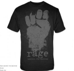 Rage Against the Machine Fist Black T-Shirt