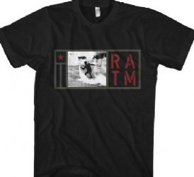 Rage Against the Machine Smoke Grenade Soft Black T-Shirt