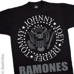 The Ramones Hey Ho Lets Go Black T-Shirt