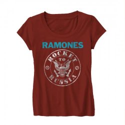 Ramones Rocket to Russia Foil Junior Shirt