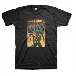 Ramones Archie Meets Ramones 2 Black T-Shirt