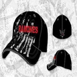 Ramones Album Art Black Stretch-Fit Hat -- one of many great hats and caps at BluesConspiracy.com