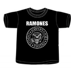 Ramones Seal Black Toddler T-Shirt