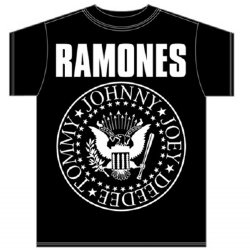 Ramones Jumbo Seal Black T-Shirt