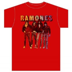 Ramones Split Fountain Red T-Shirt
