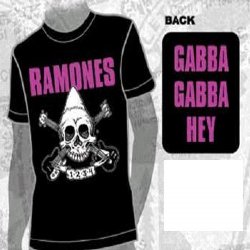 Ramones Pinhead Skull Black T-Shirt