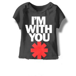 Red Hot Chili Peppers IWY Asteric Black Toddler T-Shirt
