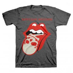 Rolling Stones Skull Tongue Grey T-Shirt