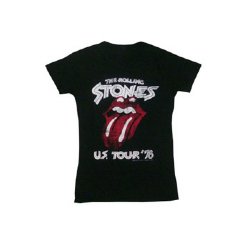 Rolling Stones US Tour 78 Black Junior T-Shirt