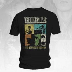 Rolling Stones 19th Nervous Breakdown Black T-Shirt