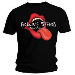 Rolling Stones Open Mouth Black T-Shirt