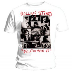 Rolling Stones Rescuer Collage White T-Shirt