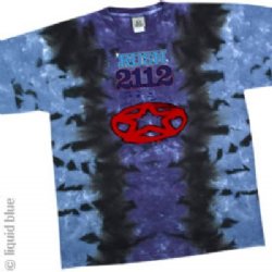 Rush Pentagram Tie Dye T-Shirt