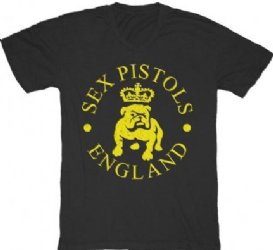Sex Pistols Bulldog Black T-Shirt