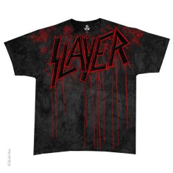 Slayer Raining Blood Tie Dye T-Shirt