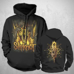 Slipknot Cattle Skull Pullover Black Hoodie