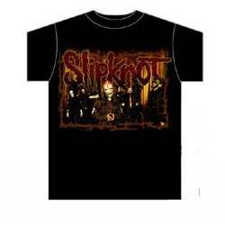 Slipknot Room Group Black T-Shirt