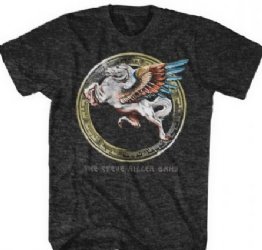 Steve Miller Band Colorful Pegasus Dark Heather T-Shirt