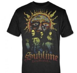 Sublime Photo Sun Black T-Shirt