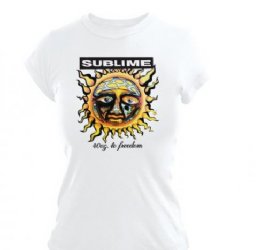Sublime Classic Sun White Junior Tissue Shirt