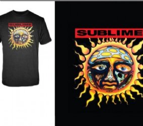 Sublime New Sun Black T-Shirt