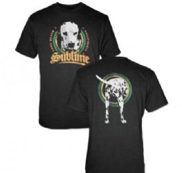 Sublime Lou Dog Black T-Shirt