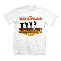 The Beatles Help White T-Shirt