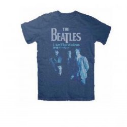 The Beatles I Am The Walrus Blue T-Shirt