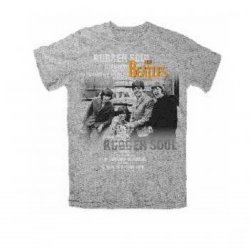 The Beatles Rubber Soul Grey T-Shirt