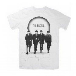 The Beatles White Circle Group White T-Shirt