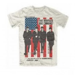 The Beatles The Beatles Are Coming White T-Shirt