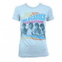 The Beatles Hey Jude Revolution Blue Junior Shirt