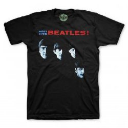 The Beatles Meet The Beatles Black T-Shirt