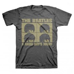 The Beatles Hard Days Night Blackwash T-Shirt