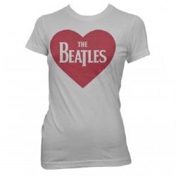 The Beatles Red Heart Junior Shirt