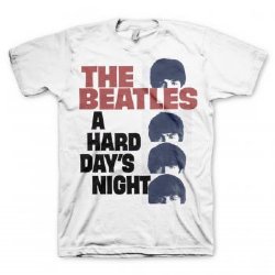 The Beatles Hard Days Night Stacked T-Shirt