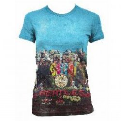 The Beatles Sgt Peppers Album All Over Junior Shirt