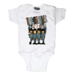 The Beatles The City White Infant Onesie