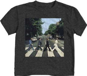 The Beatles Abbey Road Heather Charcoal Toddler T-Shirt